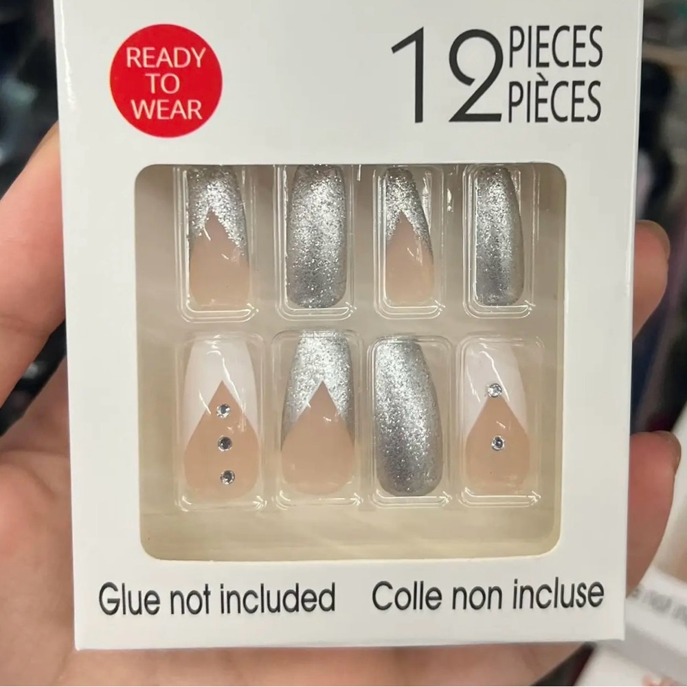 💎 DIAMOND FAUX NAIL SET 💎